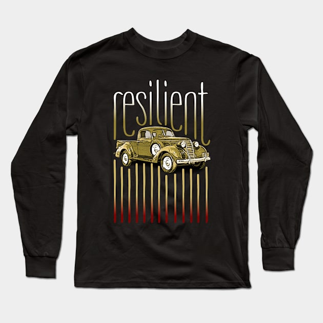 Resilient like a vintage car Long Sleeve T-Shirt by Mayathebeezzz